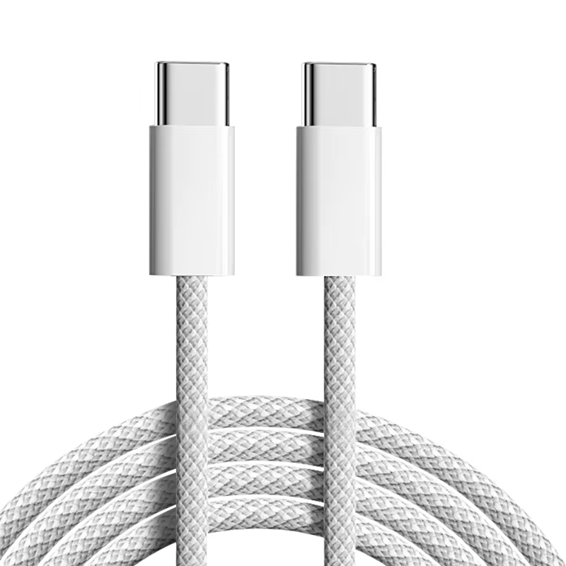 câble de charge de téléphone portable - 100W 6A Charge rapide Type C à Type C (1 Mètre)
