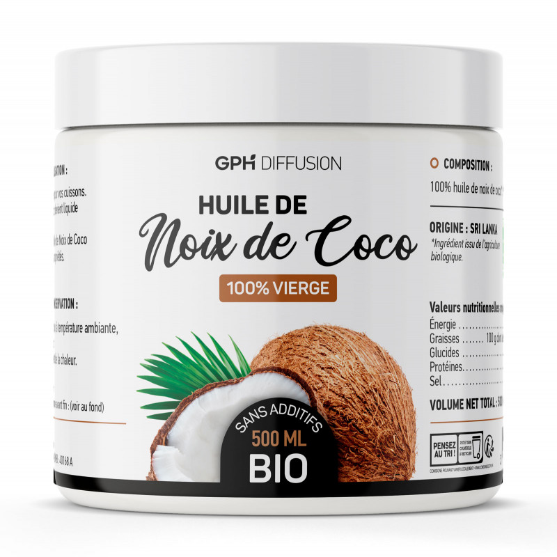 Huile de Coco Vierge Bio