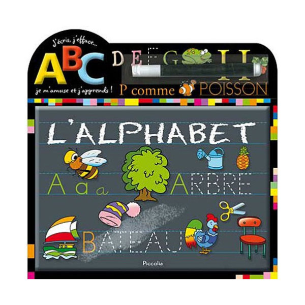 Livre d'écriture RÉUTILISABLES
