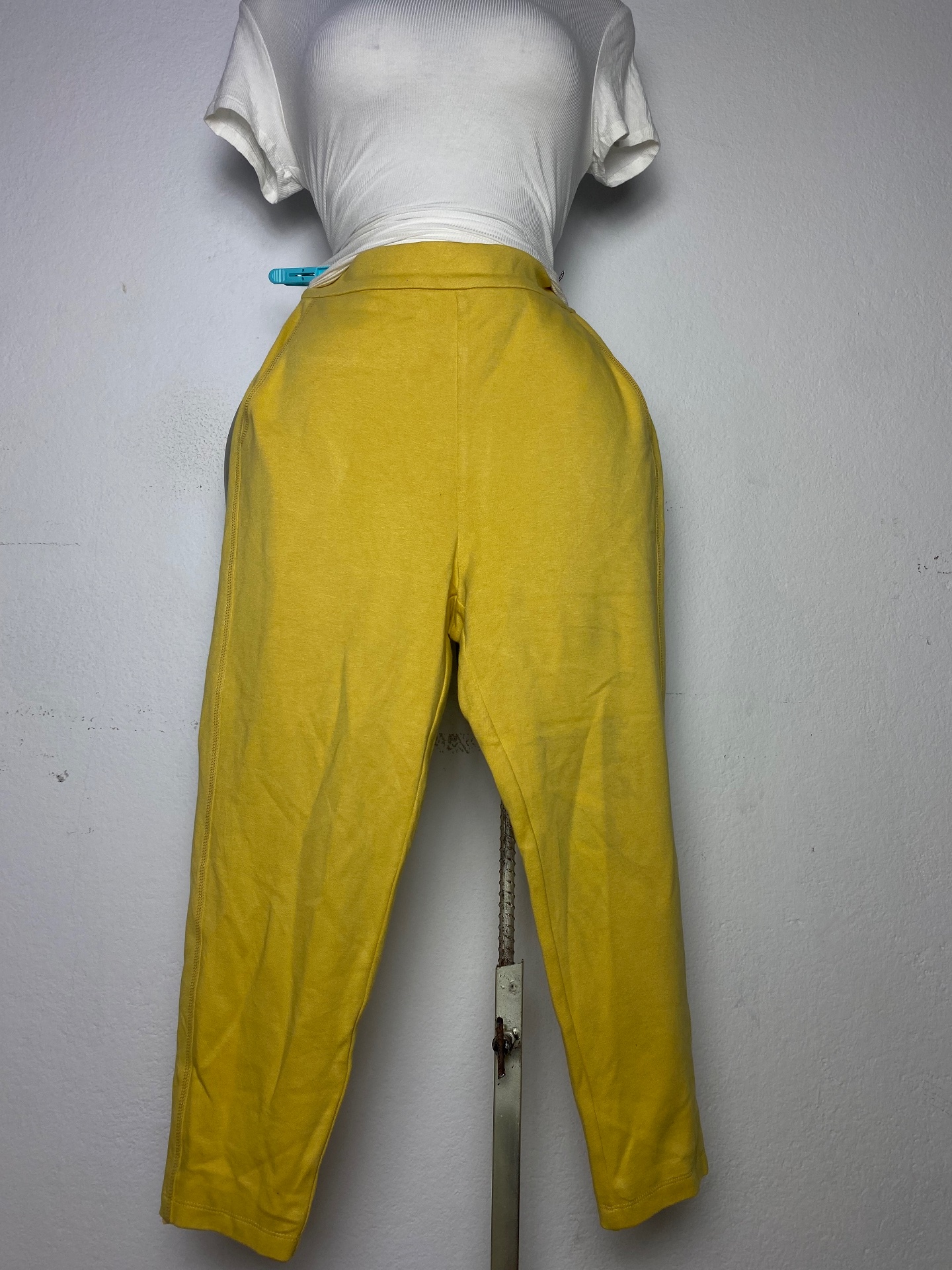 Pantalon jaune chic femme Taille M L S