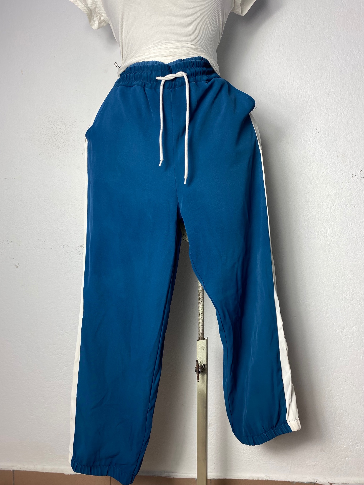 Pantalon de sport bleu unisexe Taille M L XL XXL