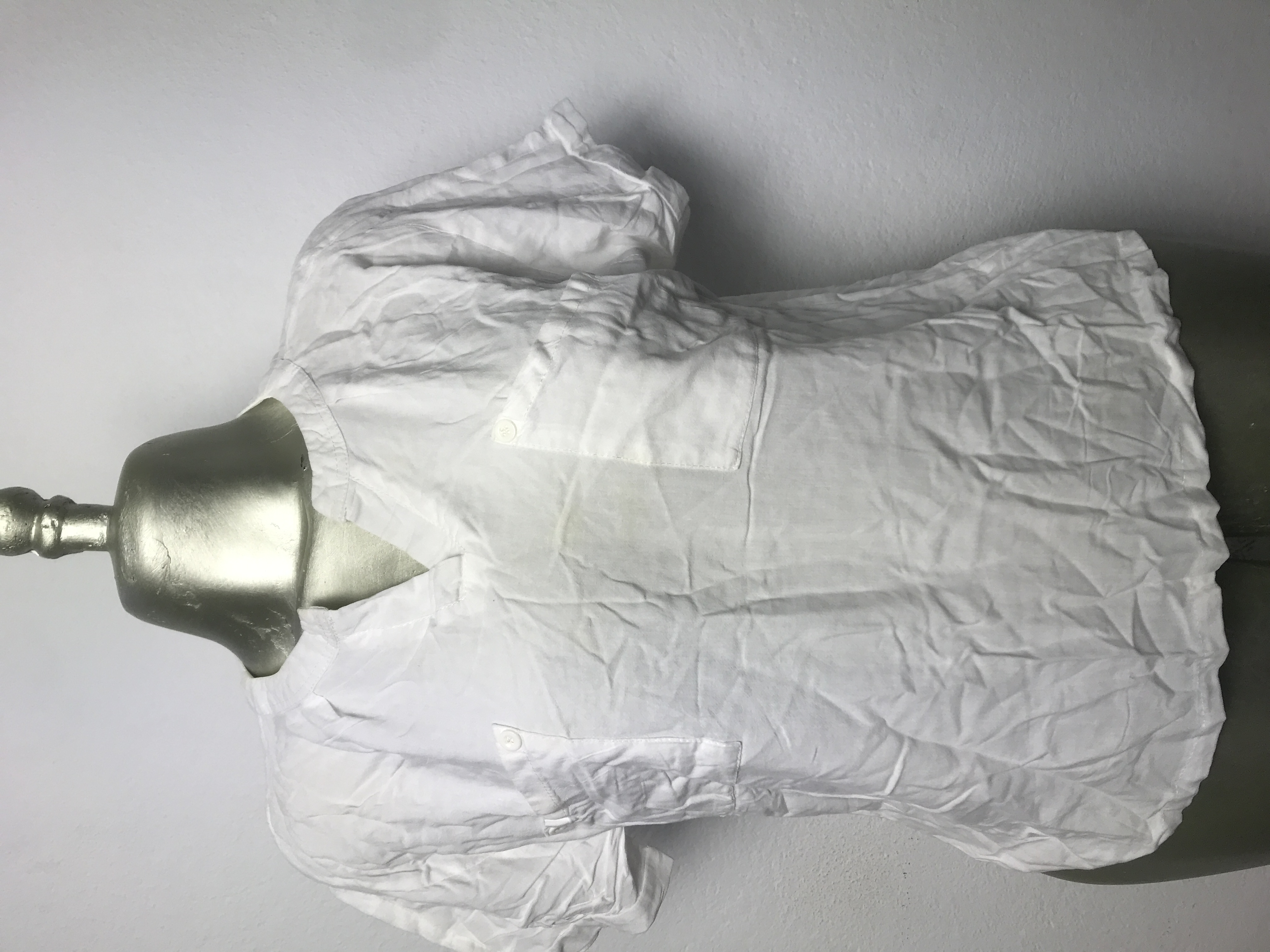 Chemisier blanc léger Taille M S