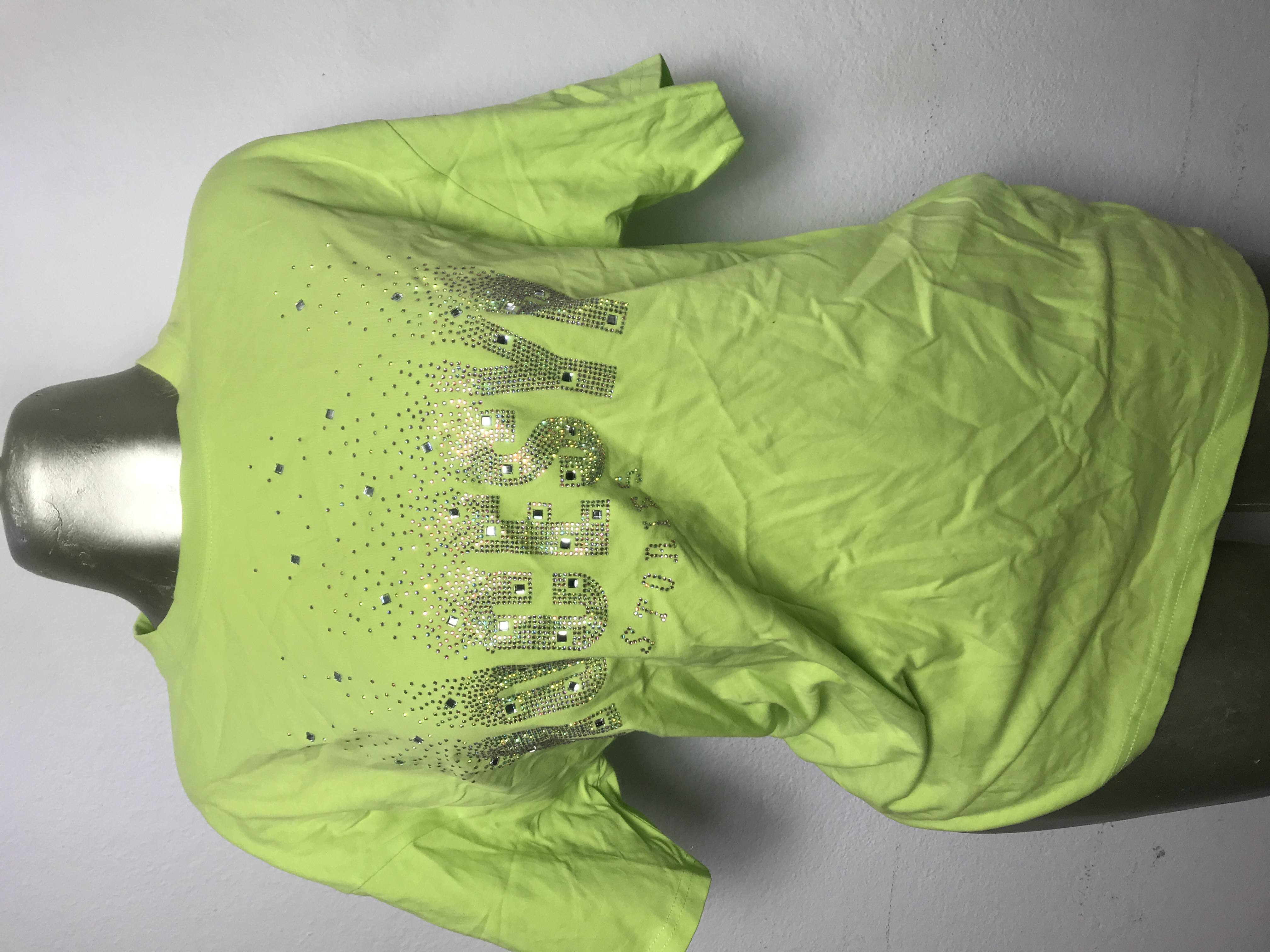 T-shirt vert fluor  taille ML XL XXL