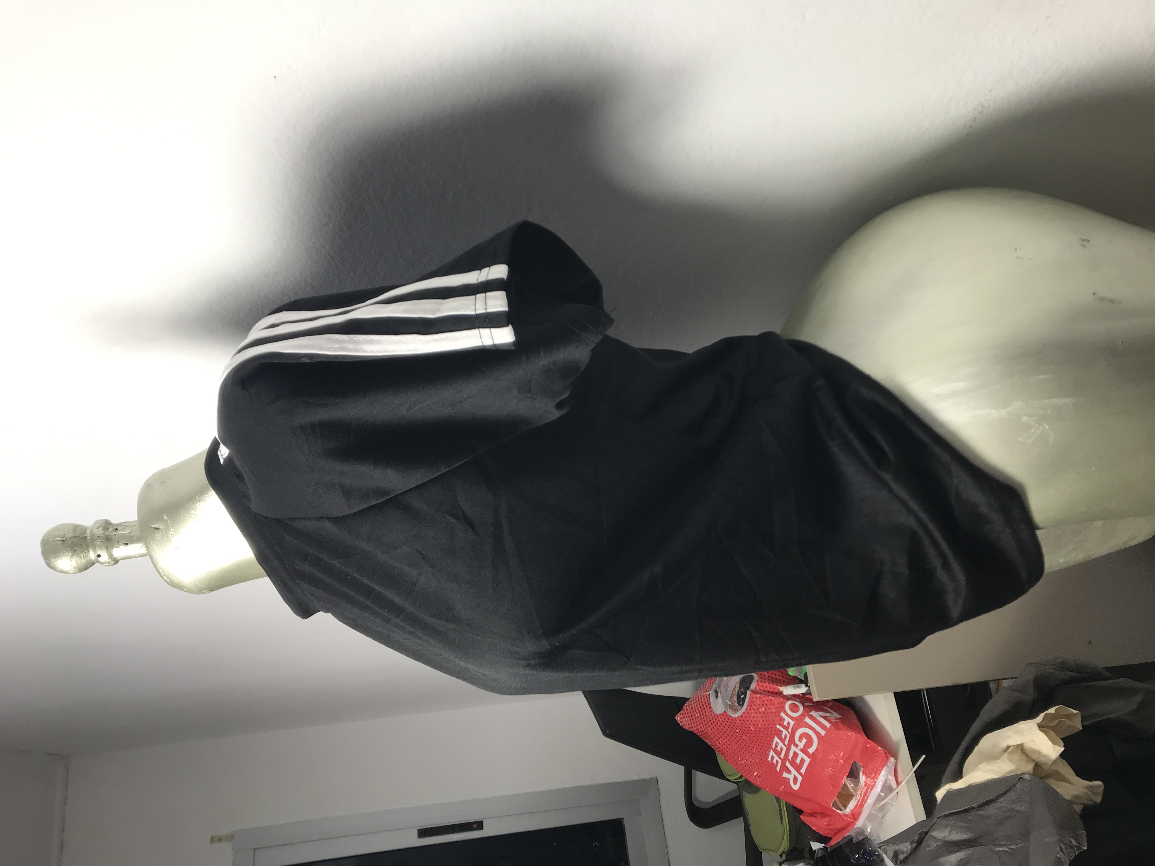 T-shirt sport noire style Taille S M L XL