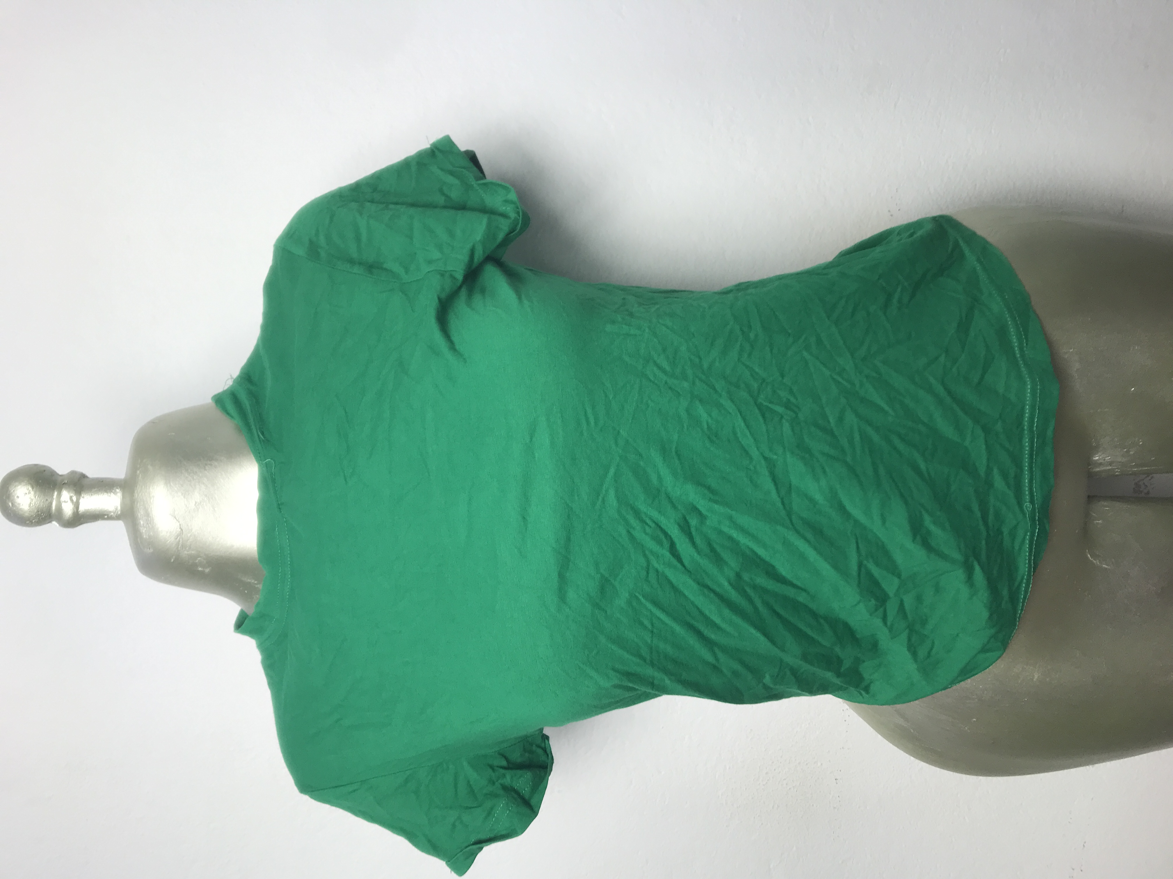 T-shirt verte unisexe Taille S M