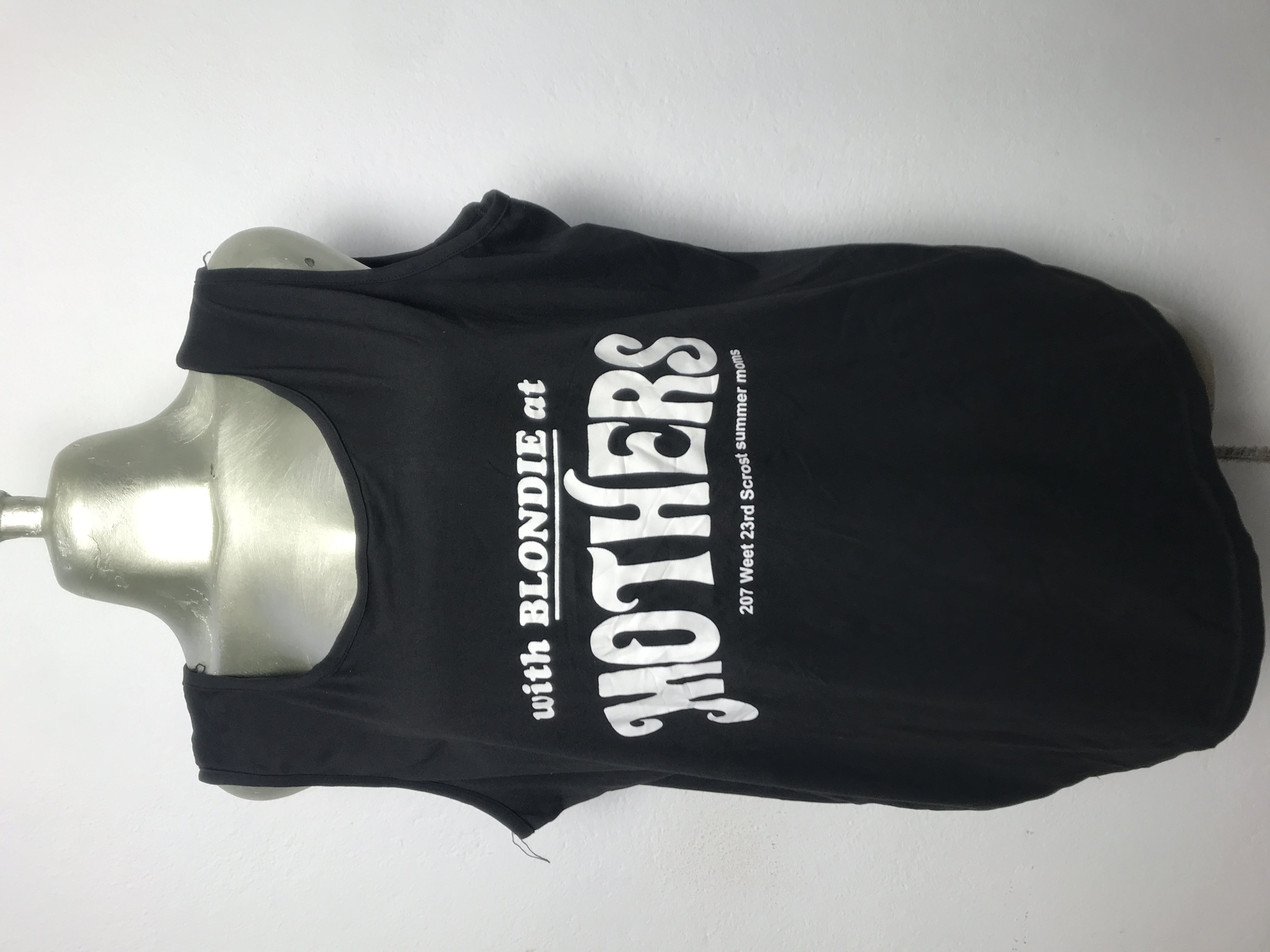 Débardeur Noir Vintage Blondie taille L XL XXL