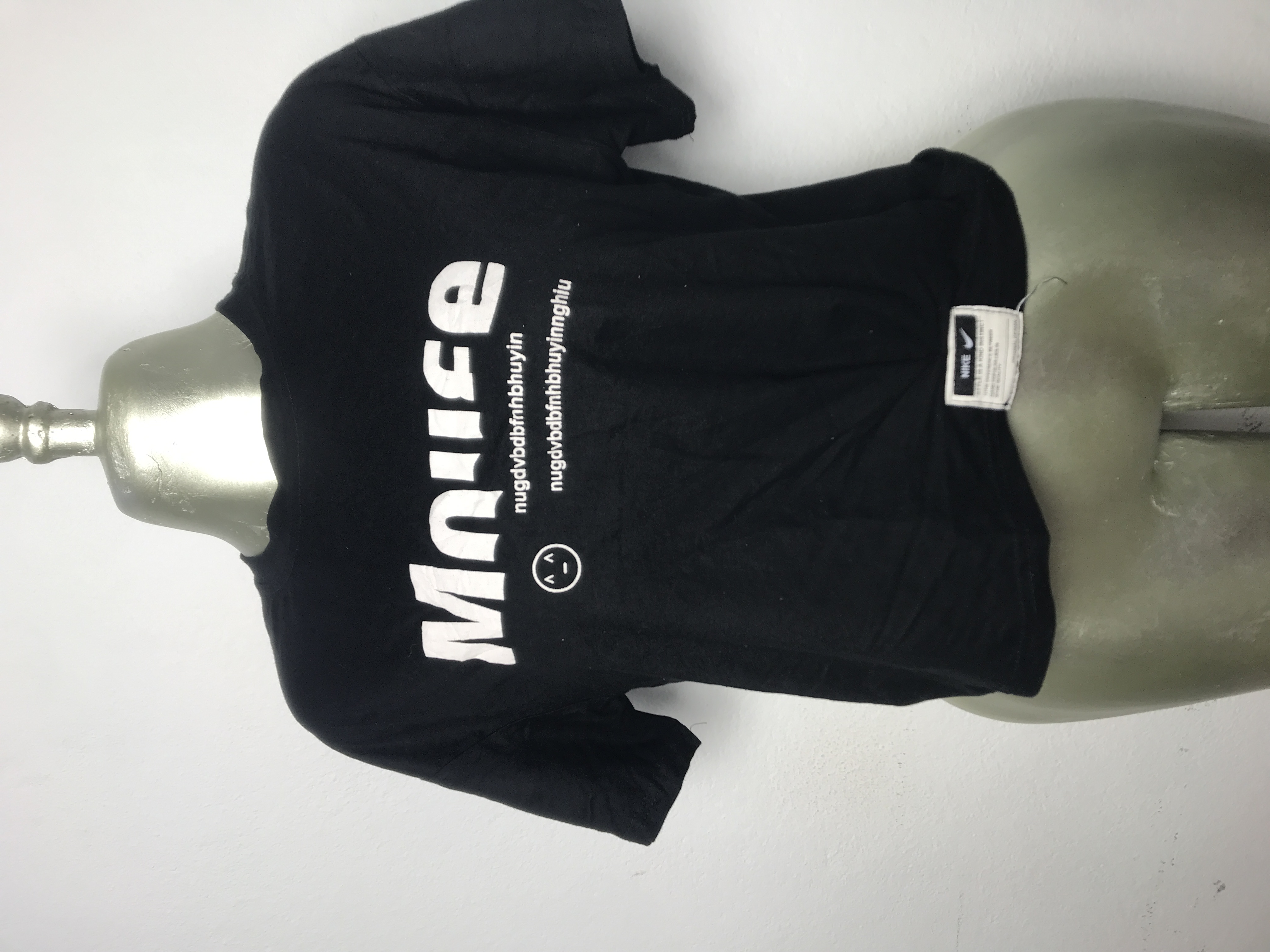 T-shirt noir imprimé Moufe Taille M L S