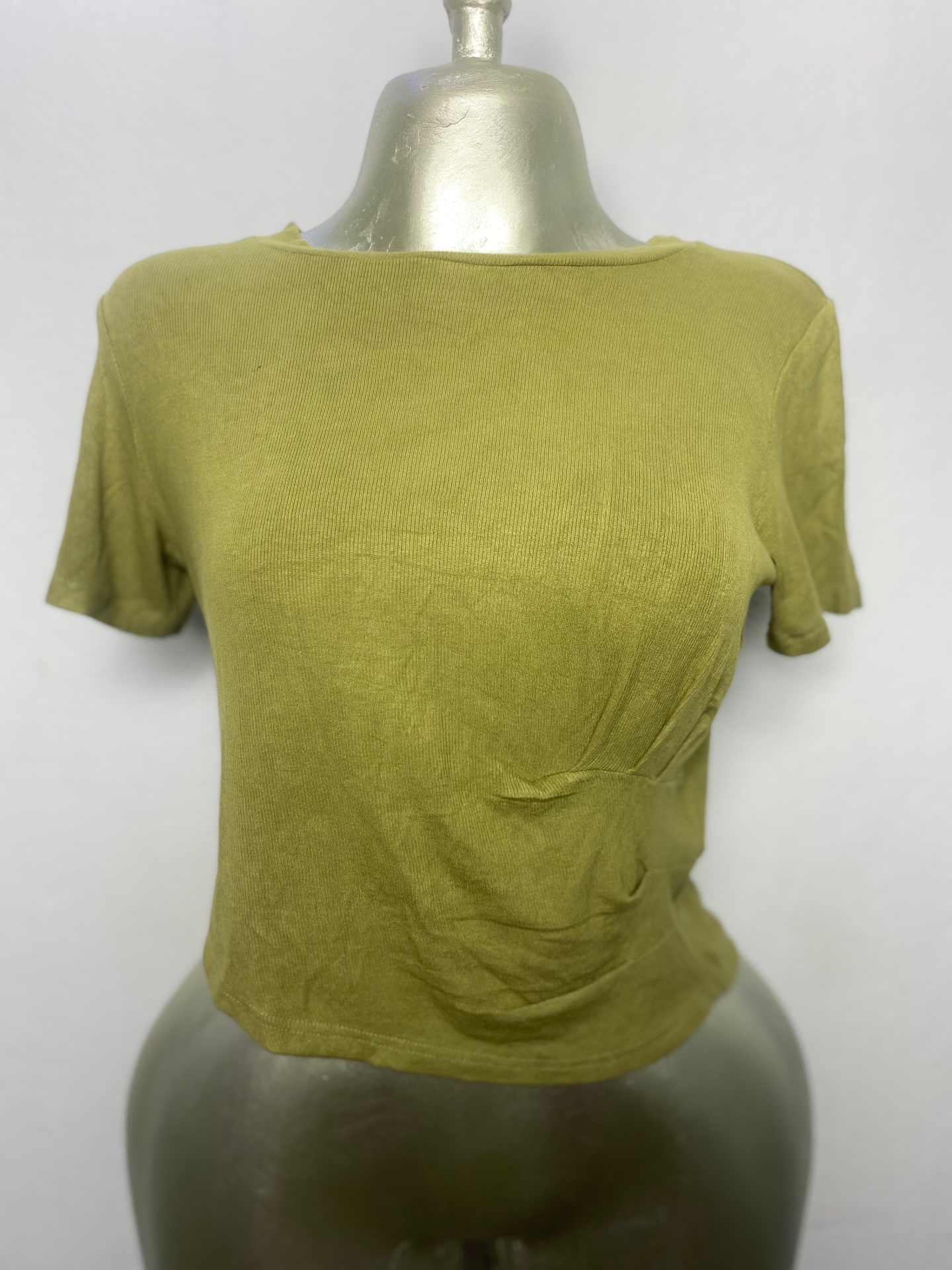 T-shirt moulant vert taille M L XL
