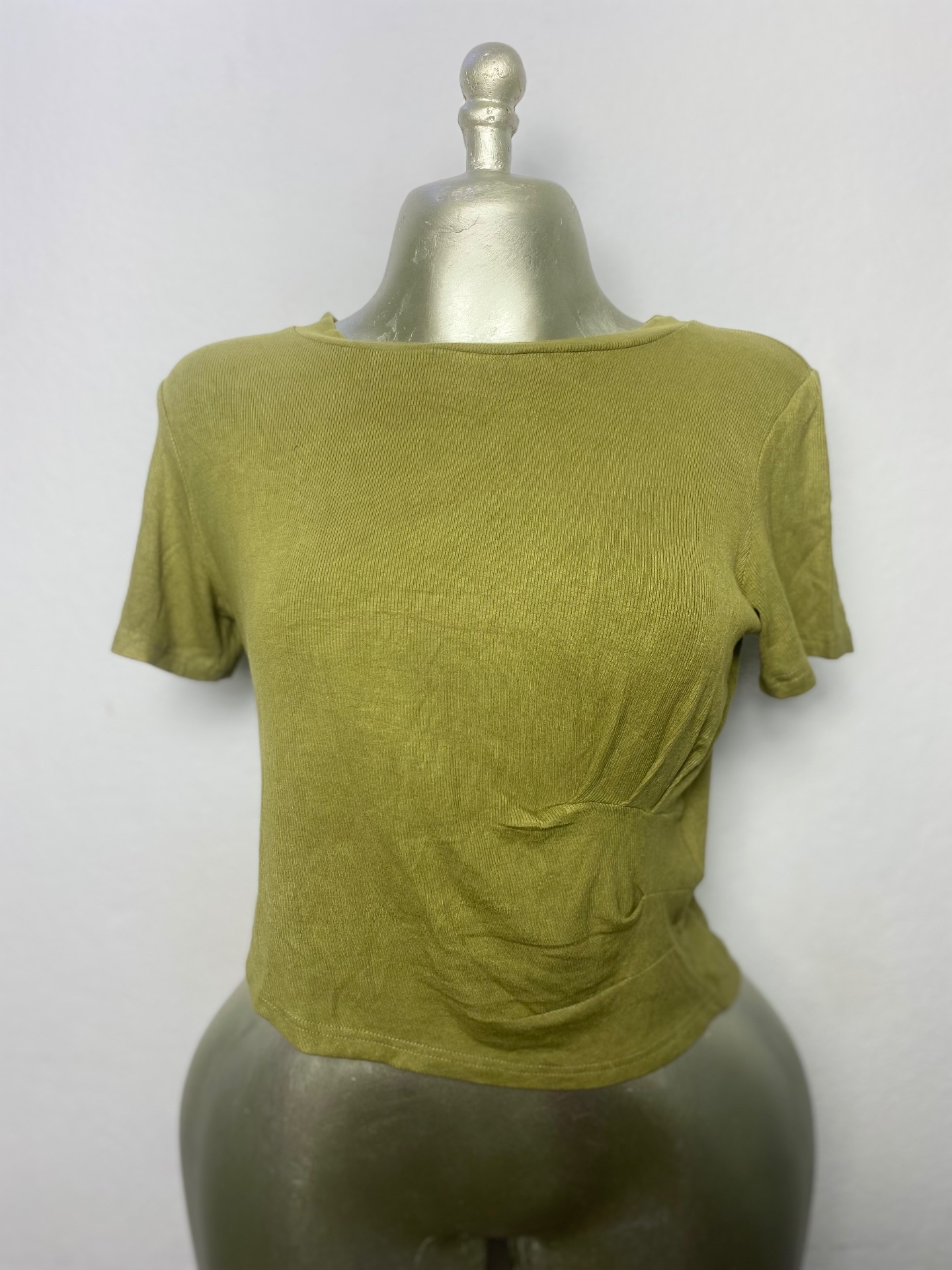 T-shirt moulant vert taille M L XL