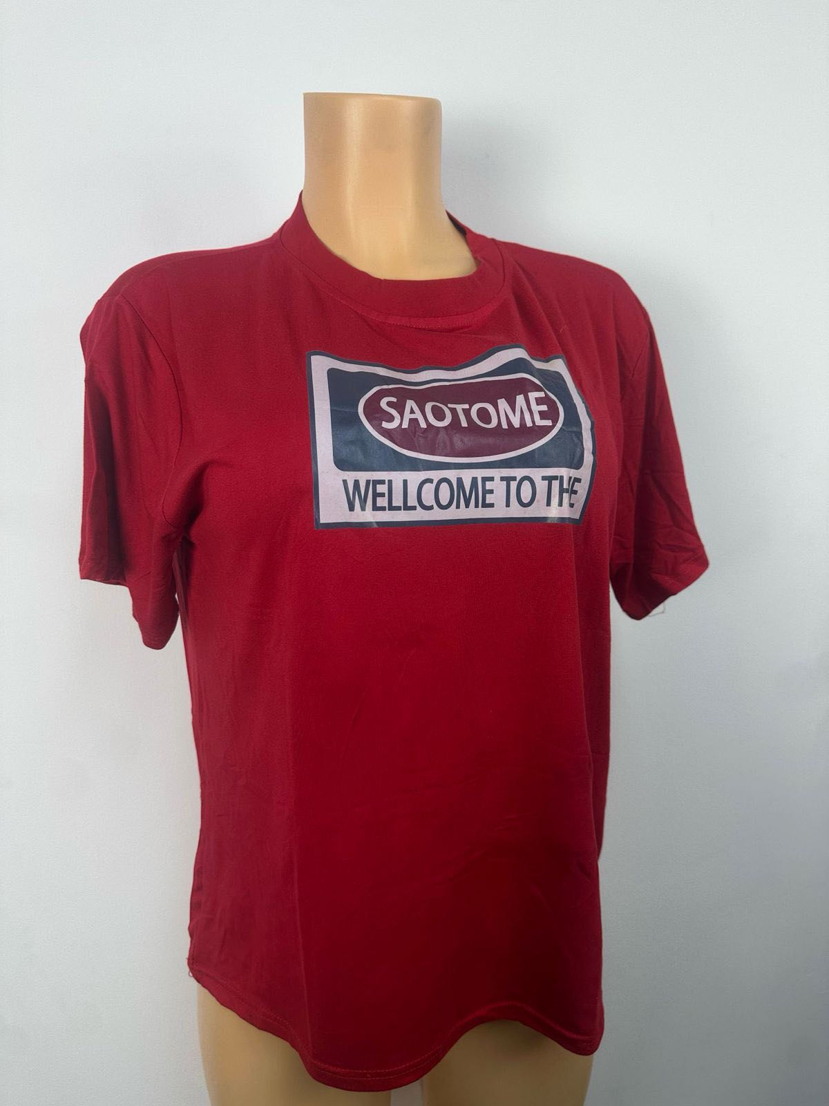 T-shirt rouge taille S M