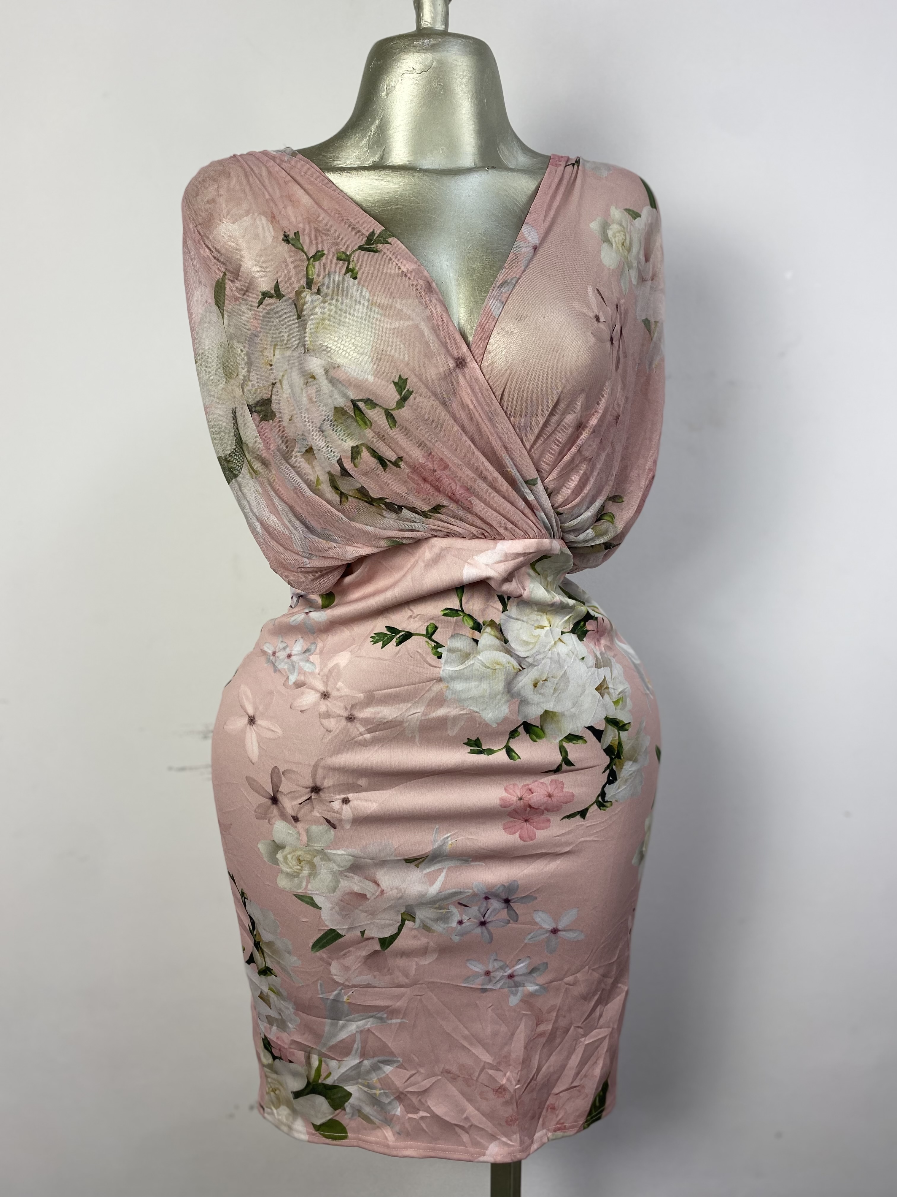 Robe en satin