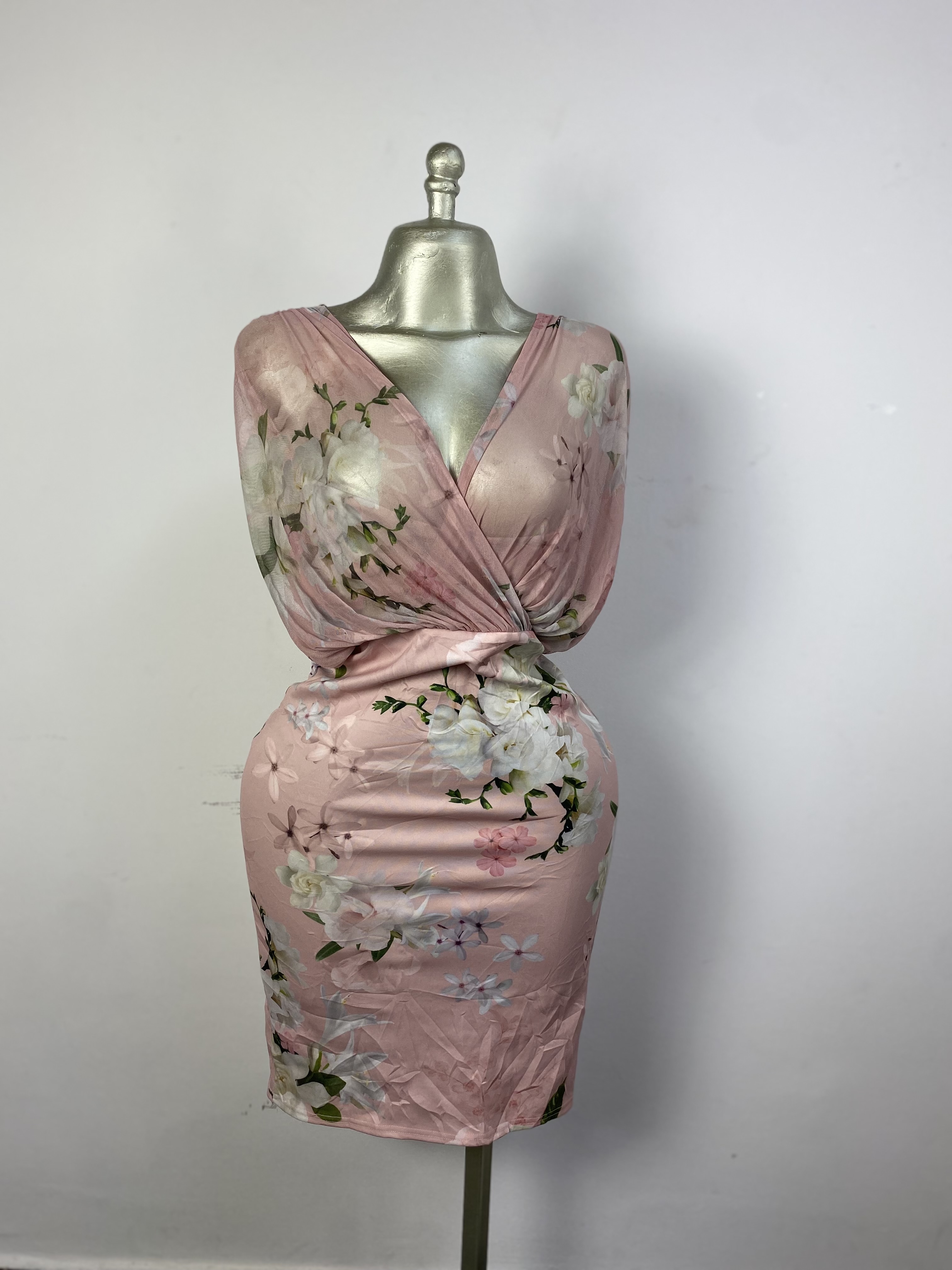 Robe en satin