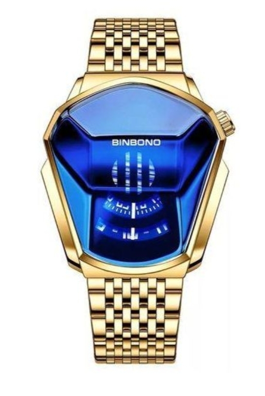BINBOND Binbon Top Luxe En Acier Inoxydable Hommes Montre étanche