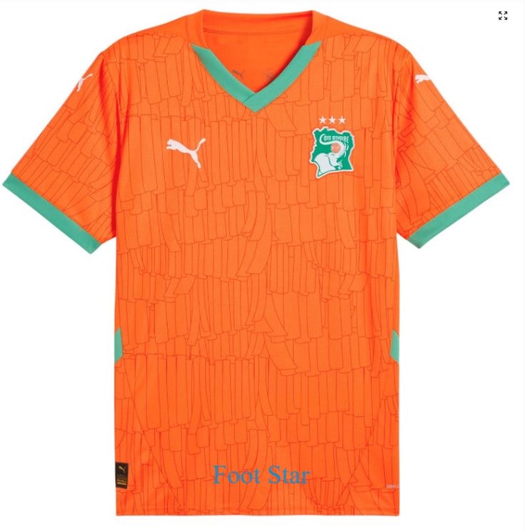 Maillot Éléphant Côte d’Ivoire 3 étoile