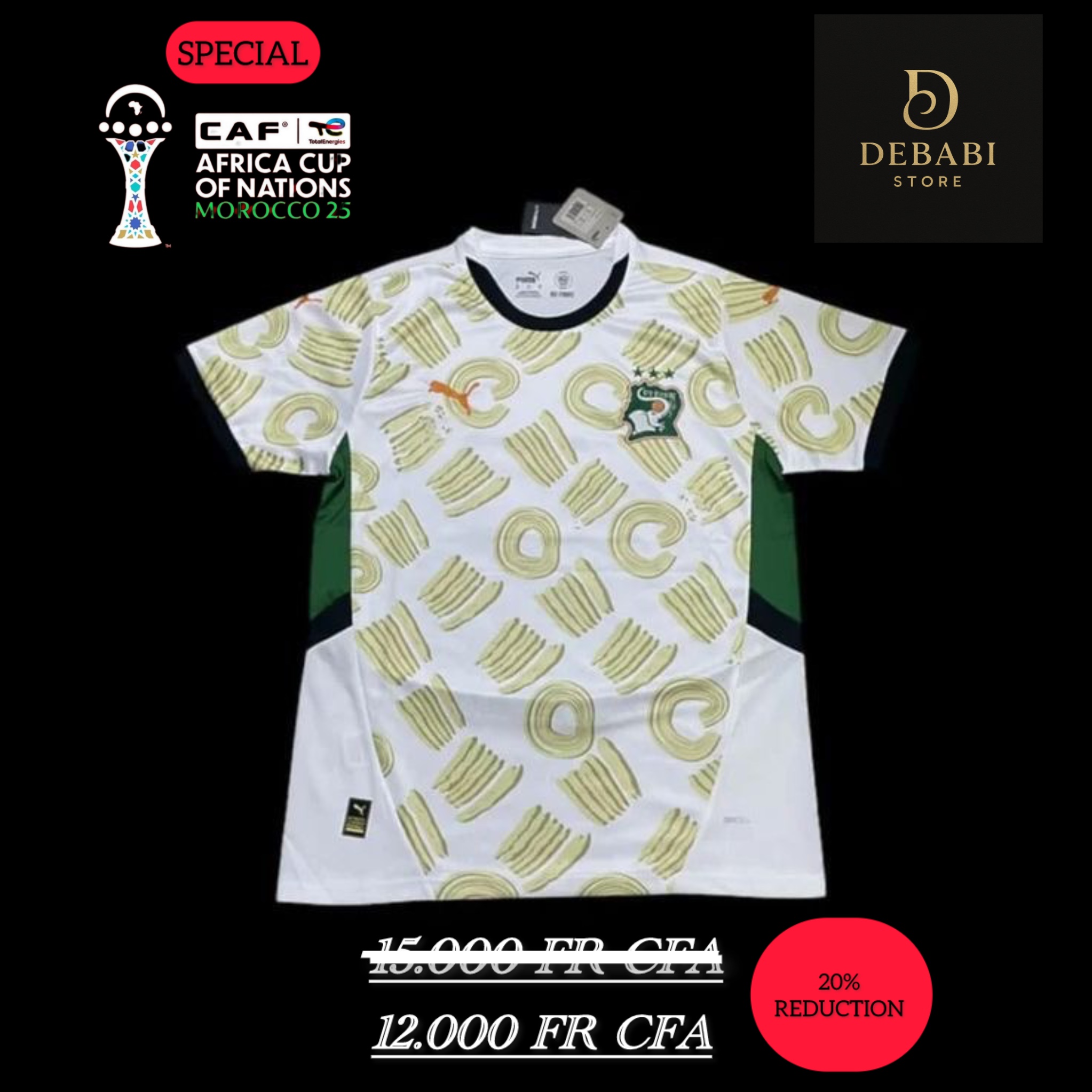 Maillot Côte d’Ivoire ?? CAN 2025