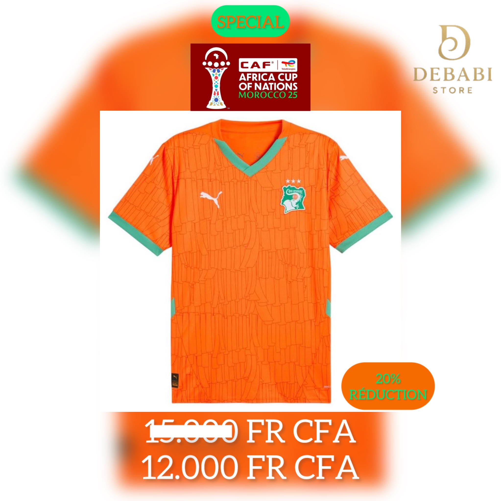 Maillot Côte d’Ivoire ?? CAN 2025